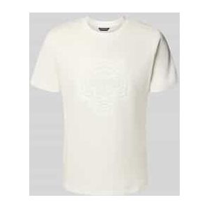 Regular fit T-shirt met dierenprint, model 'Jer'