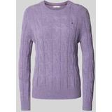 Tommy Hilfiger - Regular Fit - Gebreide Pullover - Mêlee - Pure Wol