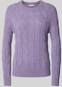 Tommy Hilfiger - Regular Fit - Gebreide Pullover - Mêlee - Pure Wol