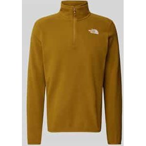 The North Face - 100 Glacier 1/4 Zip - Fleecetrui - Bruin