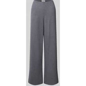 Marc O'Polo - Broek - Donkergrijs - Katoen - Loosefit - Mid Waist