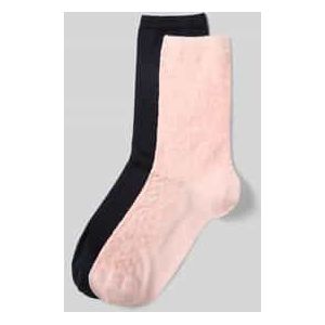 Sokken van katoenmix in een set van 2 paar