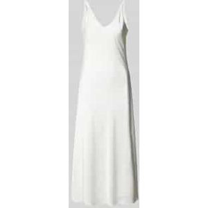 Vera Mont - Paillet Avondjurk - Wit - Brede Bandjes