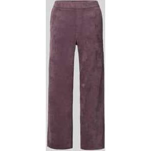 Korte culotte van corduroy