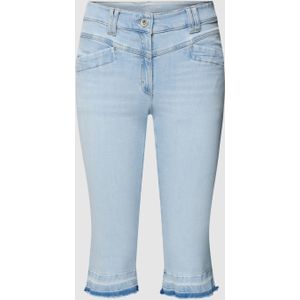Capri-jeans met steekzakken, model 'SARAH'