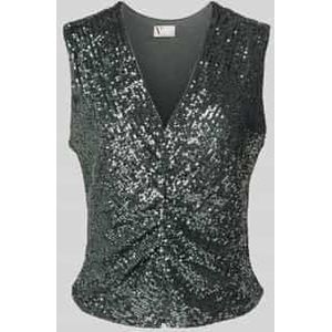 Top met pailletten