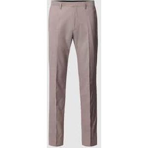 Modern fit pantalon met persplooien