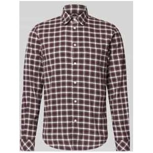 Regular fit vrijetijdsoverhemd met kentkraag, model 'LIAM'