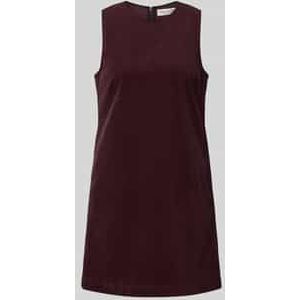 Marc O'Polo - Jurk - Donkerrood - Katoen - Mouwloos