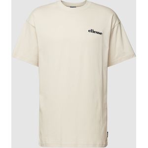 T-shirt met statementprint aan de achterkant, model 'Minker'