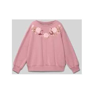 Sweatshirt met ronde hals