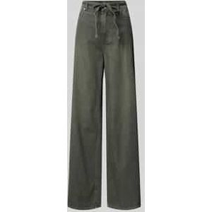 Wide leg jeans van puur katoen, model 'WIEN'