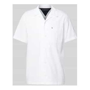 Regular fit vrijetijdsoverhemd met logostitching