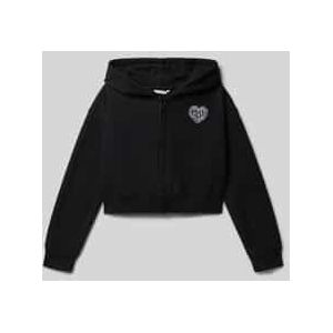 Sweatjack met ritssluiting