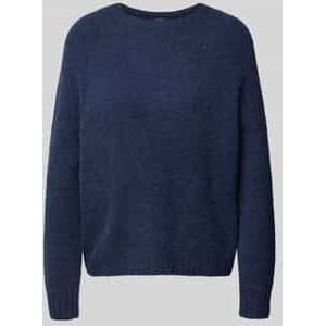 Relaxed fit gebreide pullover van alpacamix, model 'GHIACCI'