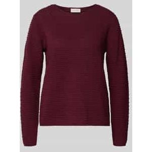 Gebreide pullover met ronde hals, model 'Dodo'