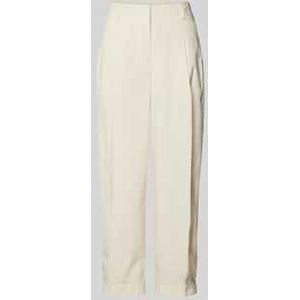 Balloon fit stoffen broek in 7/8-lengte