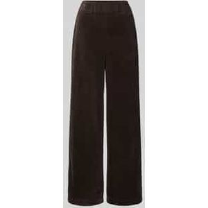 Relaxed fit corduroy broek van puur katoen