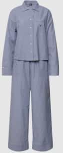 Polo Ralph Lauren - Pyjama - Blauw/Wit - Gestreept - 2-delig