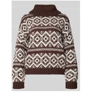 Regular fit coltrui met all-over motief, model 'CARIN'