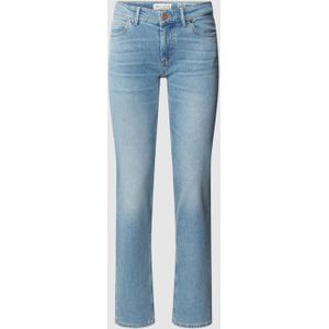 Straight fit jeans met 5-pocketmodel, model 'Alby'