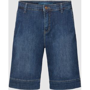 Korte jeans met vaste omslag aan de pijpen
