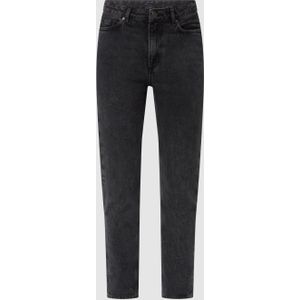 Slim fit high waist jeans van katoen, model 'Yopday'