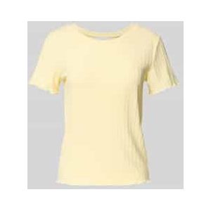 Rich & Royal - T-shirt - Viscosemix - Recht Model - Structuurpatroon