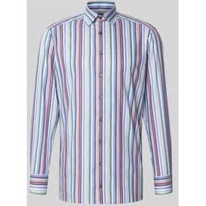 OLYMP - Luxor - Overhemd - Marineblauw - Modern Fit - New Kent