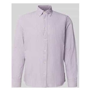 Regular fit vrijetijdsoverhemd van puur katoen