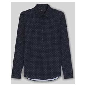 BOSS - Style P-HANK-S-KENT-C1-222 - Slim Fit Shirt - Elastische Jersey