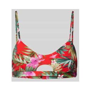 Bikinitop in bustiermodel met cut-out, model 'MAHALO MELIO'