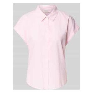 Loose fit blouse van puur katoen