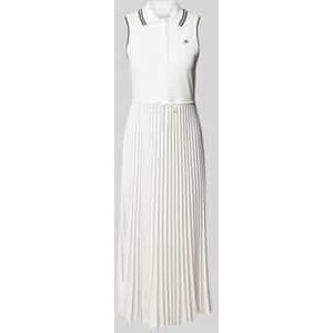 TOMMY HILFIGER - Jurk - Navy/Wit - Gestreept - Mouwloos