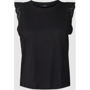 PLUS SIZE blousetop met broderie anglaise, model 'HOLLY'