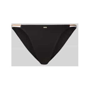Bikinislip met labelapplicatie, model ''ICONIC BRIEF'