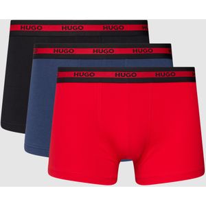 Boxershort met elastische band in een set van 3 stuks