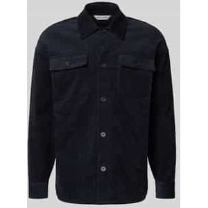 Regular fit overhemdjack van corduroy, model 'MYLES'