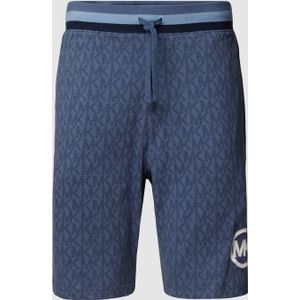 Sweatshorts met all-over print