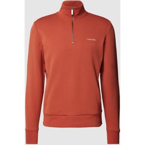 Sweatshirt met opstaande kraag