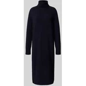 Gebreid jurk met kasjmier en col