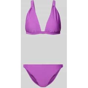 Bikini in effen design