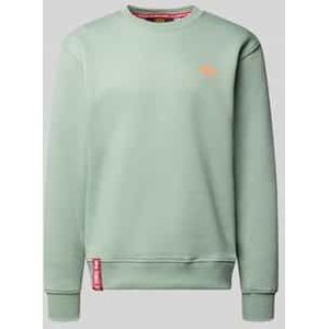 Sweatshirt met ribboorden