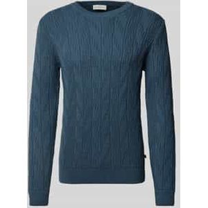 Tom Tailor - Gebreide Pullover - Effen - Katoen/Polyester