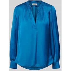 Regular fit blouse met V-hals