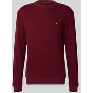 Regular fit sweatshirt van puur katoen
