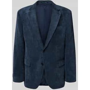 Regular fit colbert met reverskraag en klepzakken