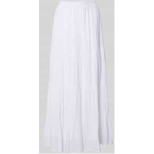 Regular fit maxirok van pure viscose, model 'CHIARA'