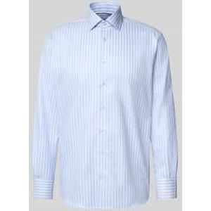 Modern fit zakelijk overhemd met kentkraag