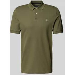 Marc O'Polo - Poloshirt - Effen - Katoen - Regular Fit - Korte Mouwen